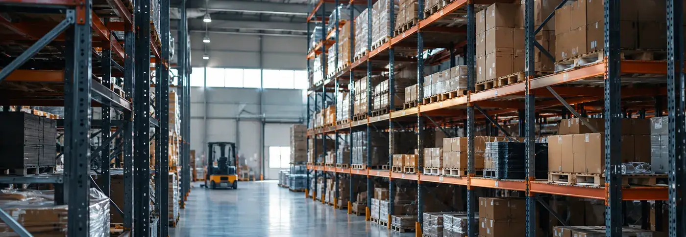 Slotted angle racks manufactured by Sisco Steel Products