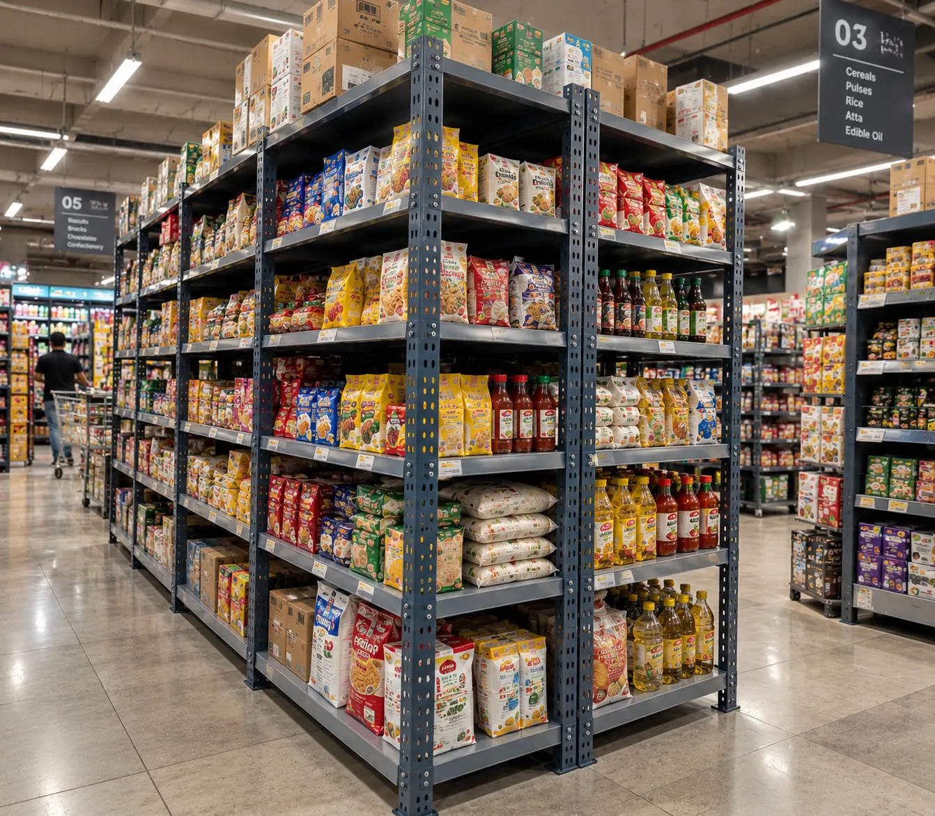 Departmental Store Rack