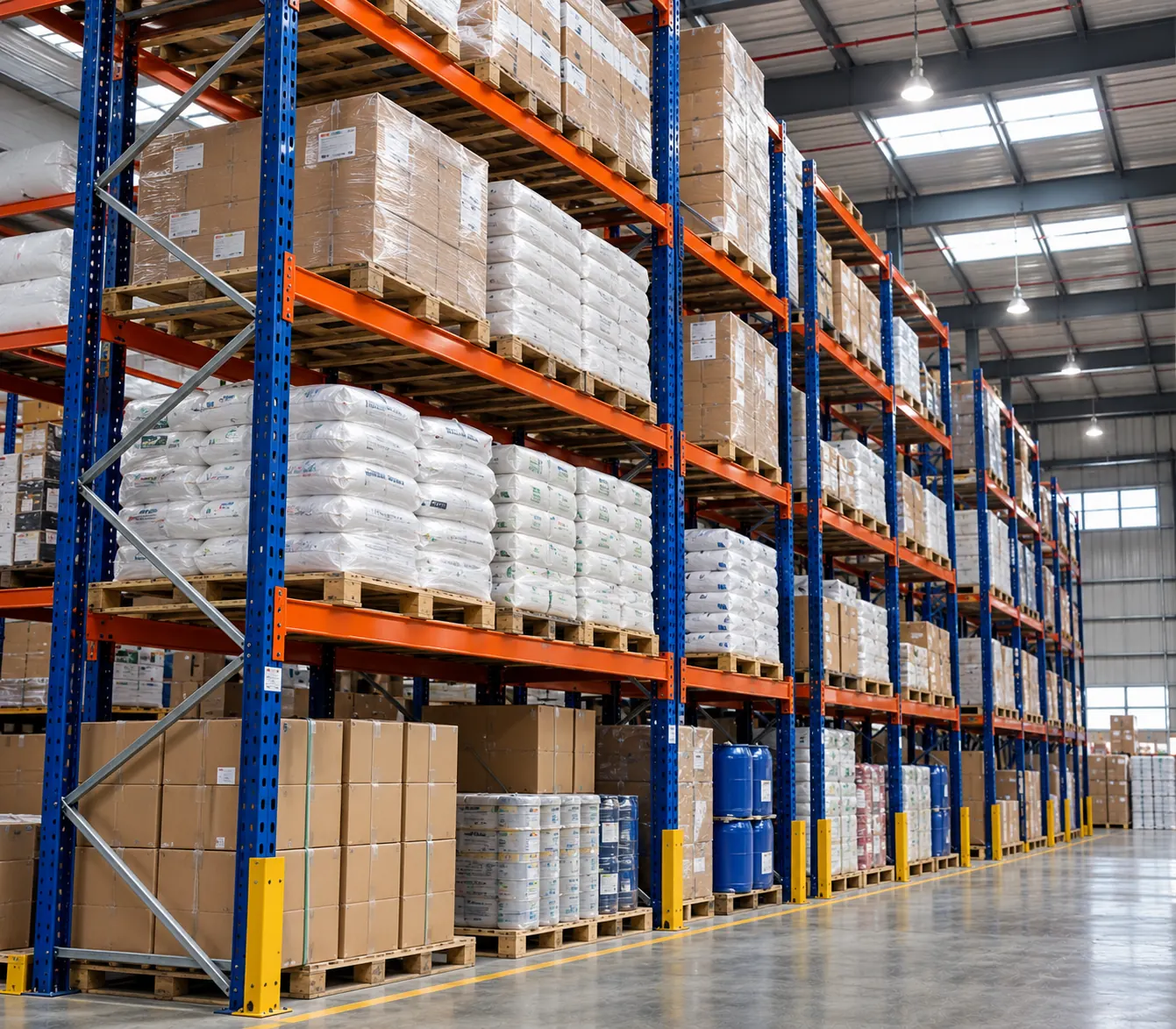 Industrial Slotted Angle Storage Rack