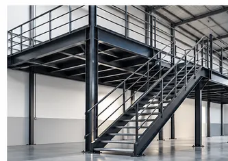 An installation crew at work