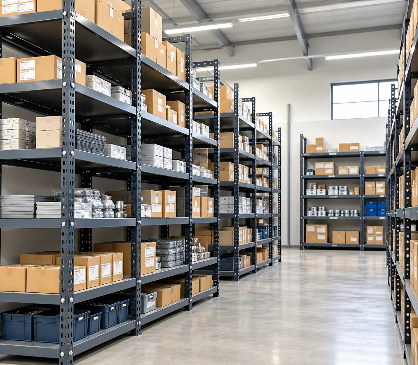 MS Slotted Angle Rack